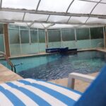 camastro con vista a alberca lugar perfecto para tus fiestas